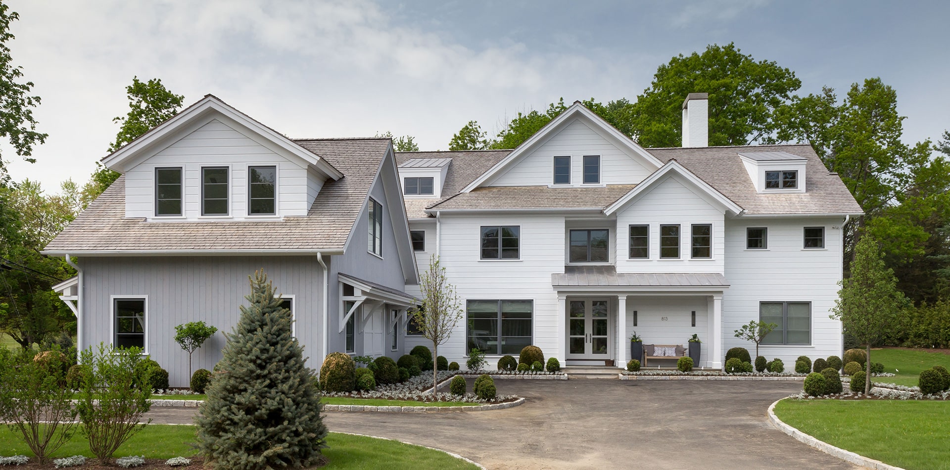 exterior of weed street home