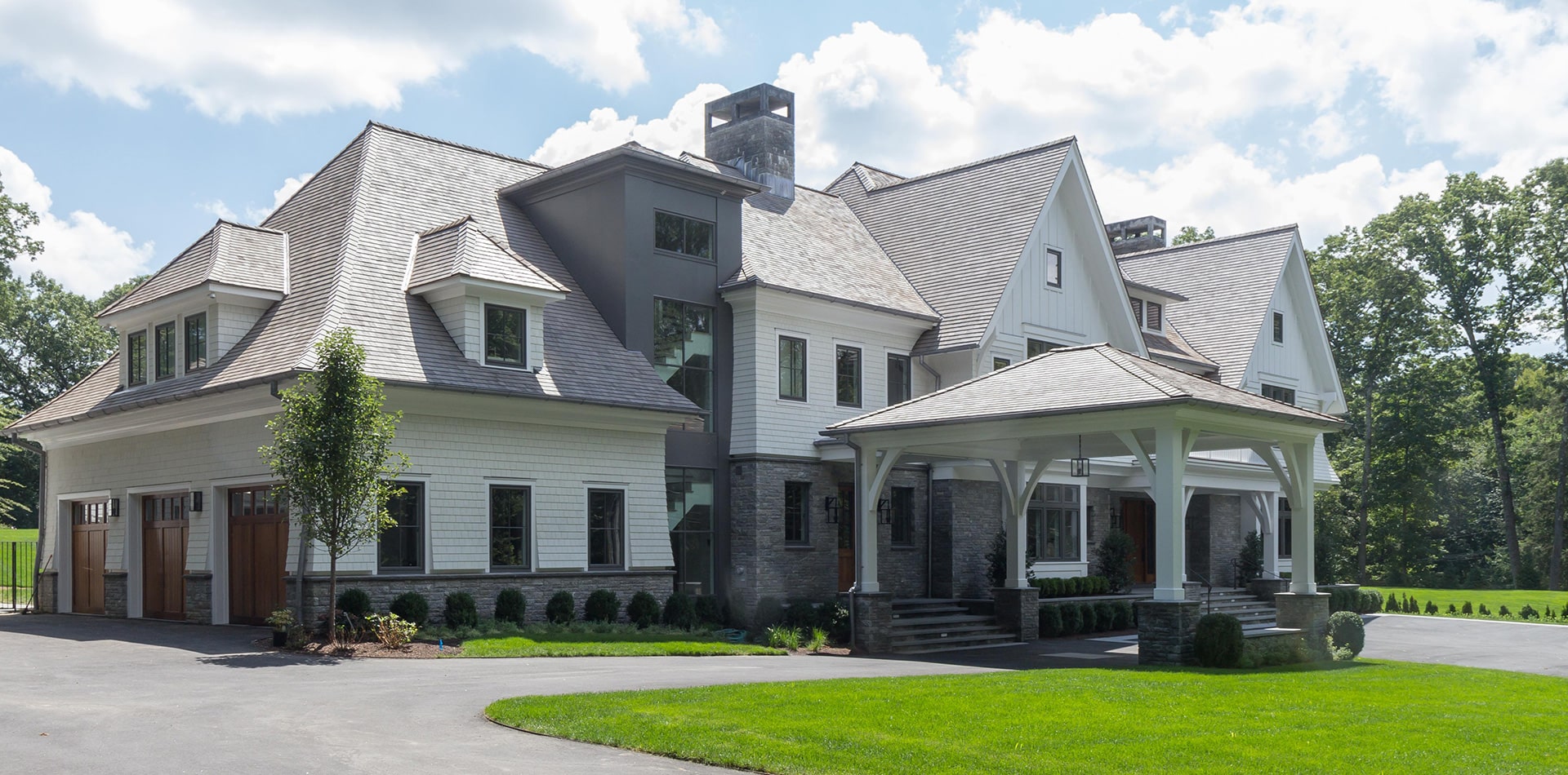 front of green acre lane home
