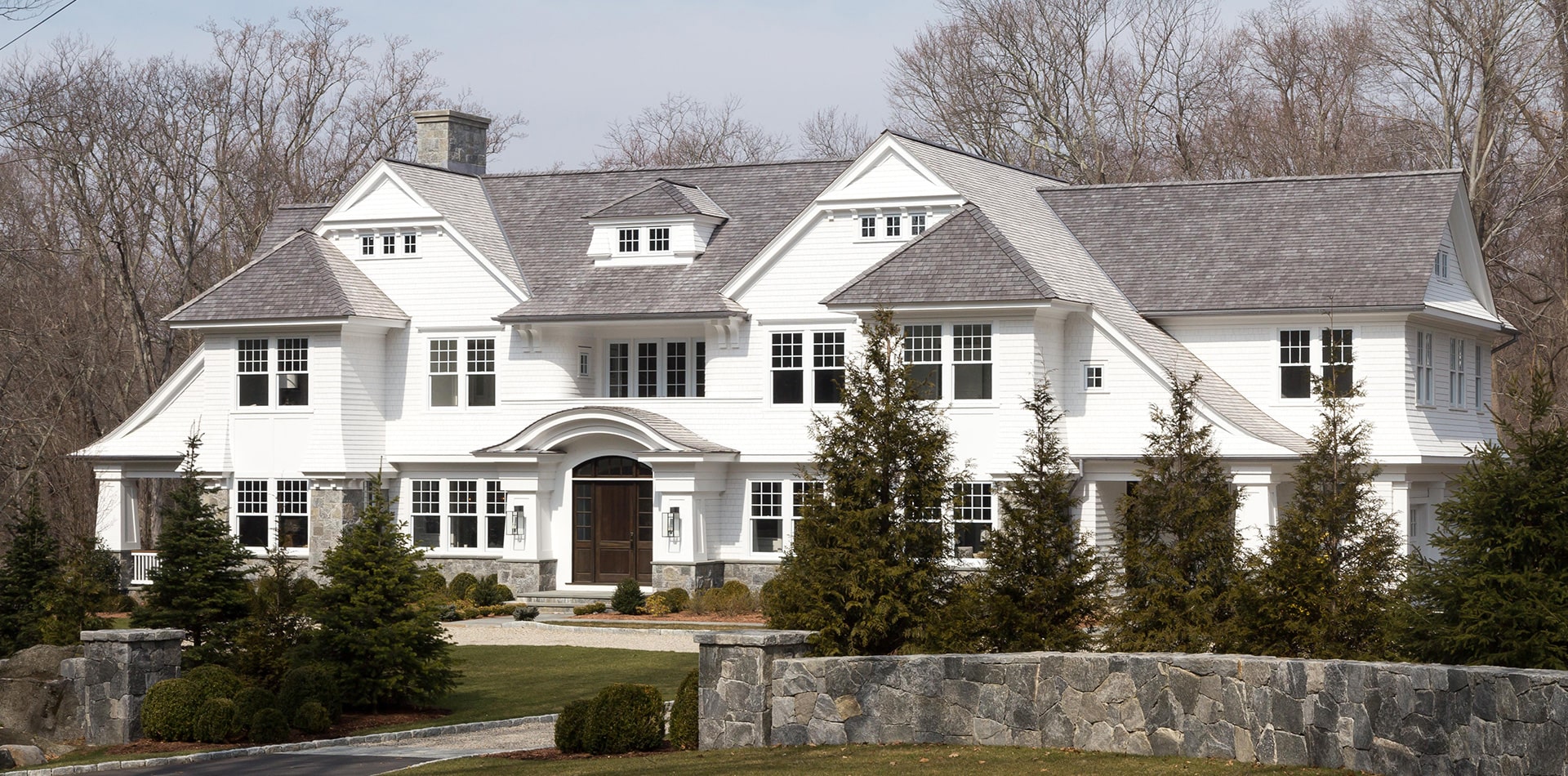 front exterior of winding lane home